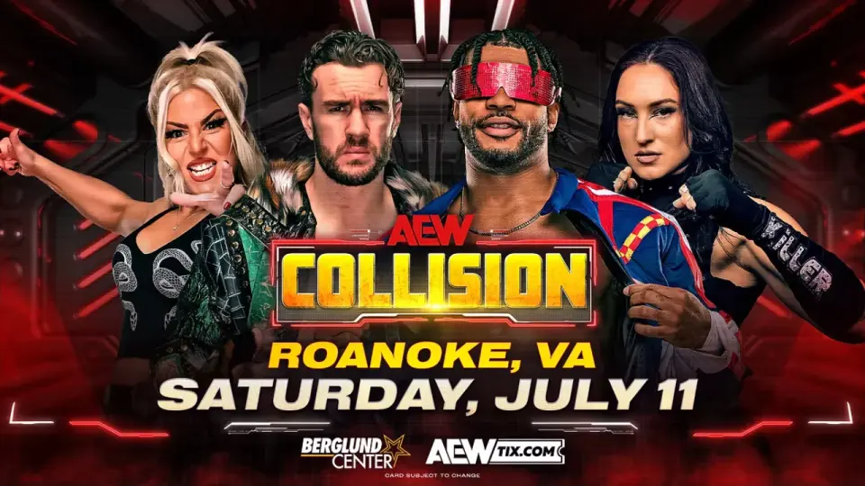 AEW Collision Roanoke: 2,089 Tickets Distributed Ahead of Three-Title Night