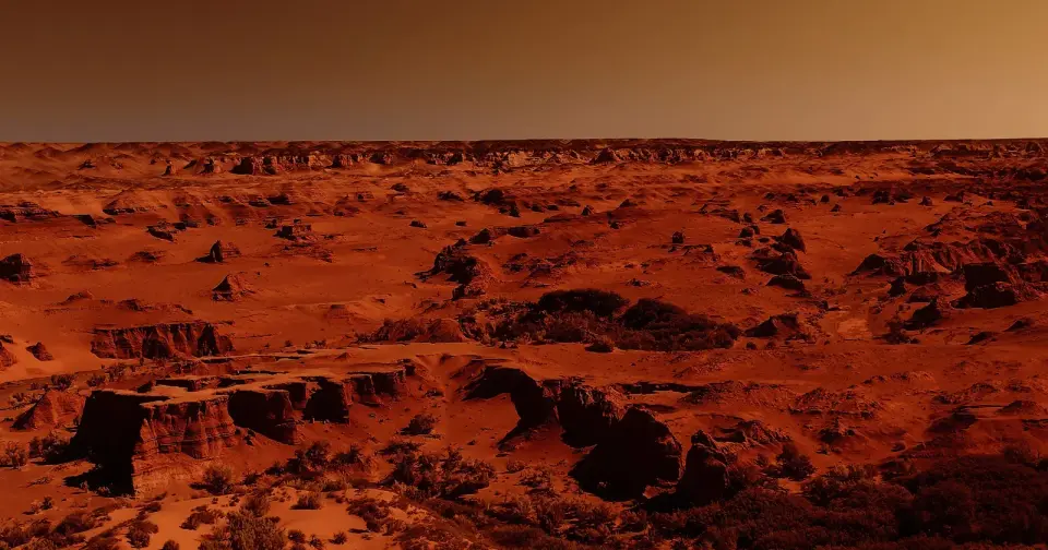 Mars's Quiet Air Reveals a Two-Speed Soundscape