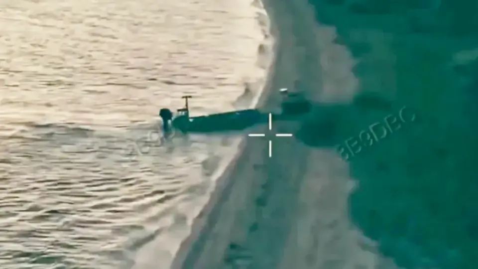 Ukraine Demonstrates Robotic Amphibious Assault Using Sea Drone