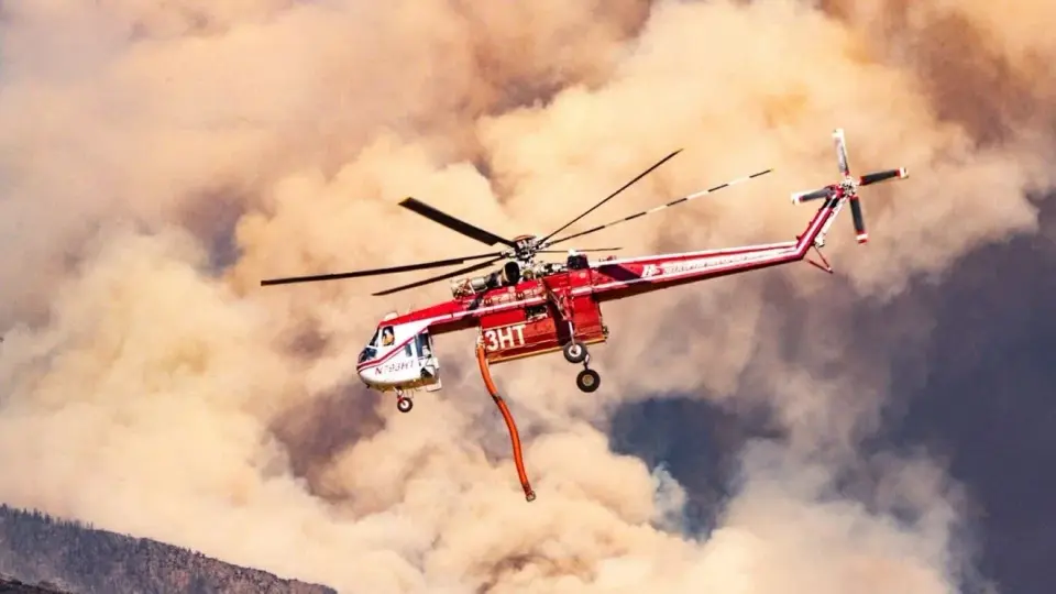 Utah firefighting helicopter crashes amid Widemouth 2 Fire near Richfield