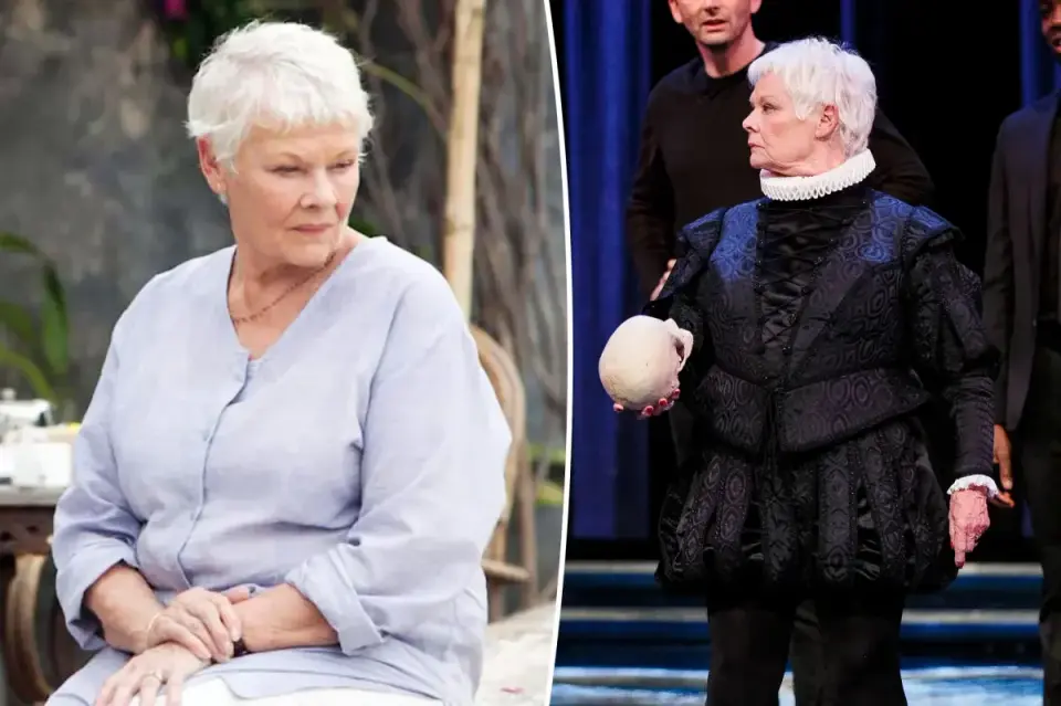 Judi Dench, 91, rejects 'national treasure' label and outlines ideal death in dressing room