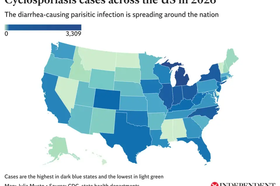 Cyclospora outbreak expands to 40 states, Michigan hardest hit
