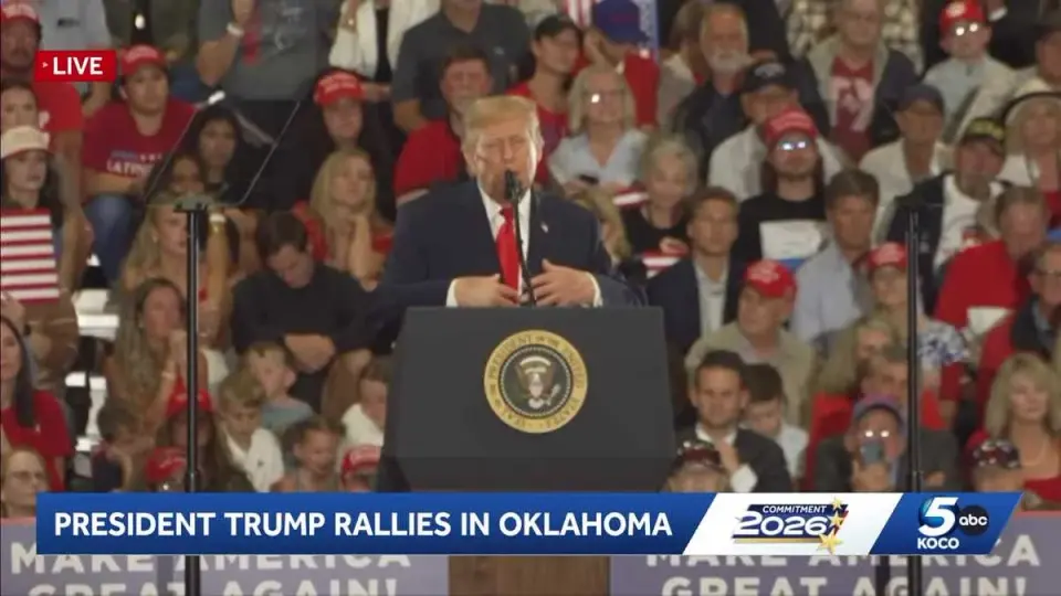 Trump’s Midterm Tour: Rallying in Red States Despite Plunging Approval
