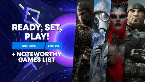 PlayStation Store Unleashes the Ready, Set, Play! Mega Sale with 4,000+ Deals
