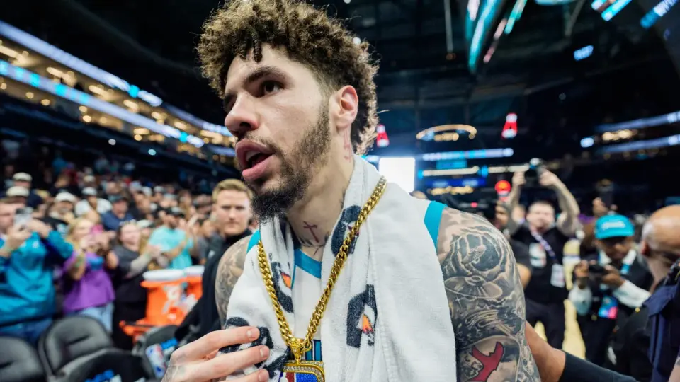 Ball, Bridges deliver in OT Play-In thriller as Hornets top Heat