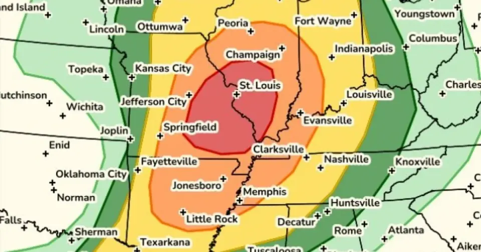 St. Louis Braces for Severe Storms as Threat Level Reaches 4 of 5