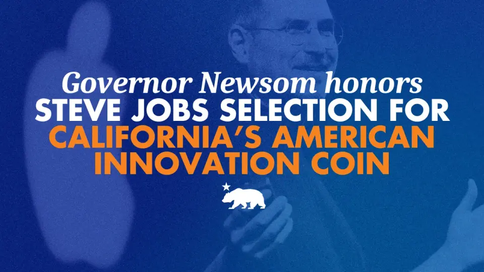 California Unveils Steve Jobs Innovation Coin Ahead of Public Sale