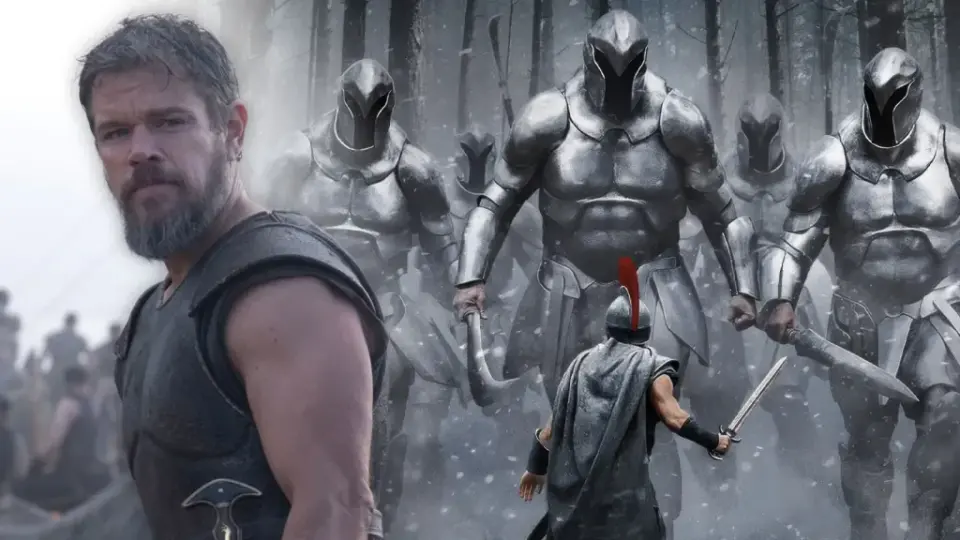 Damon Credits Female Stunt Double With The Odyssey’s ‘Greatest Arms’