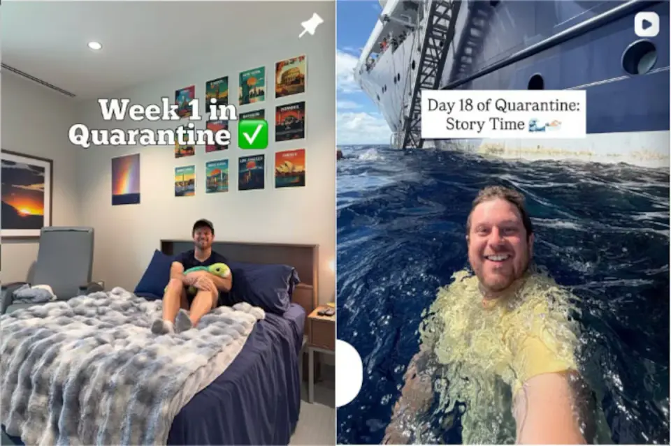Hantavirus on a doomed cruise becomes a social-media saga led by a Boston influencer