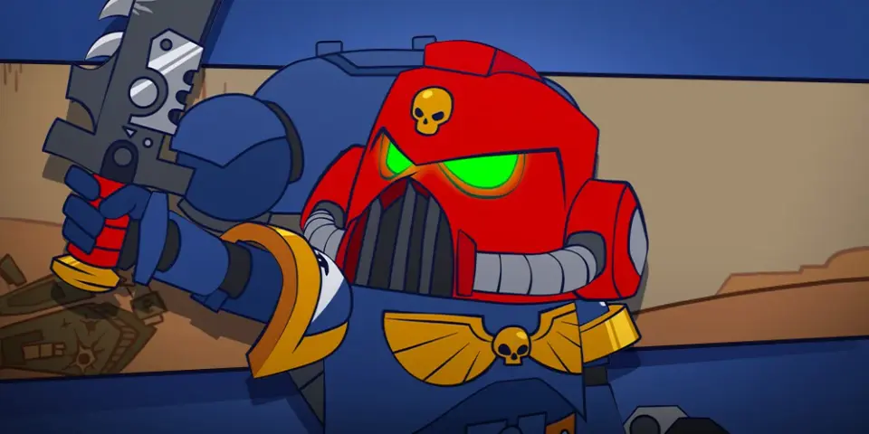 Games Workshop Releases Cartoon Animation Highlighting Space Marine Mortality