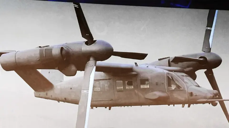 Rendering Shows Night Stalker-Configured MV-75A Cheyenne II for 160th SOAR