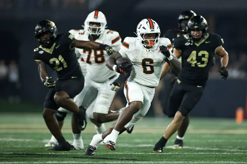 Hurricanes Lose Brown and Moore to Season-Ending Injuries After Wake Forest Win