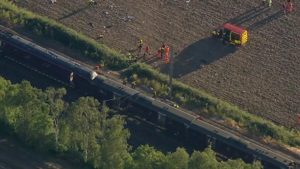 Bedford rail crash leaves one dead, dozens injured