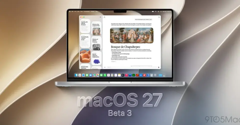 Apple issues fresh beta 3 revisions for iPadOS 27 and macOS 27 Golden Gate