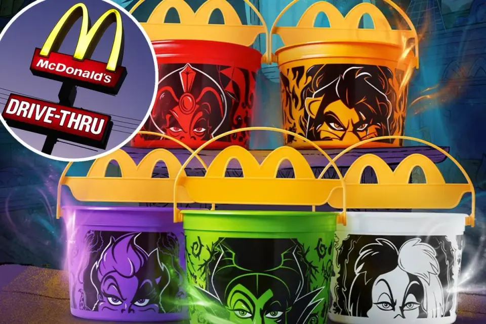 McDonald's 2026 Boo Buckets Feature Disney Villains, Sparking Fan Debate Over Design