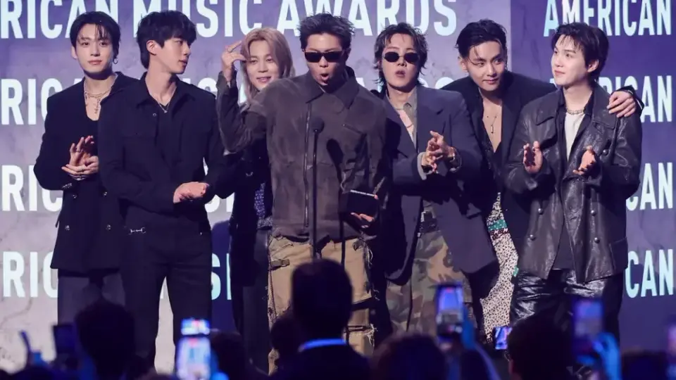 BTS Takes Artist of the Year as Katseye, Sombr, and Golden Sweep AMAs