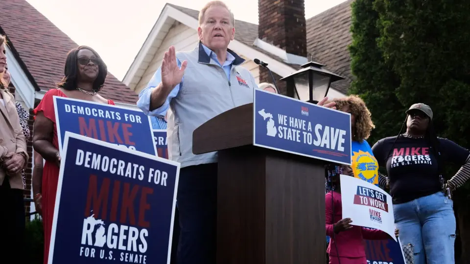 Rogers Bets on Jewish Votes in Michigan Senate Race Amid Israel Policy Debate