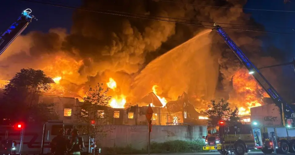 Six-alarm Allentown fire prompts evacuations, shelter offered at church