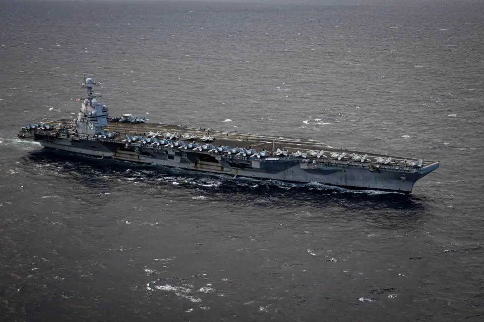 Ford Sets Post-Cold War Carrier Deployment Milestone