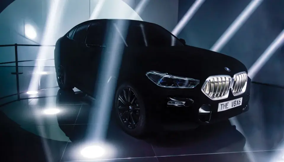Ultra-dark automotive coating blends carbon black and nanotubes to trap 99.9% of light