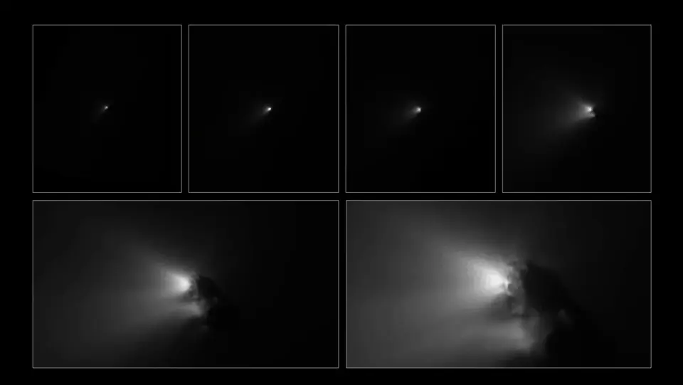 Halley's Comet 2061: a rare one-generation viewing window