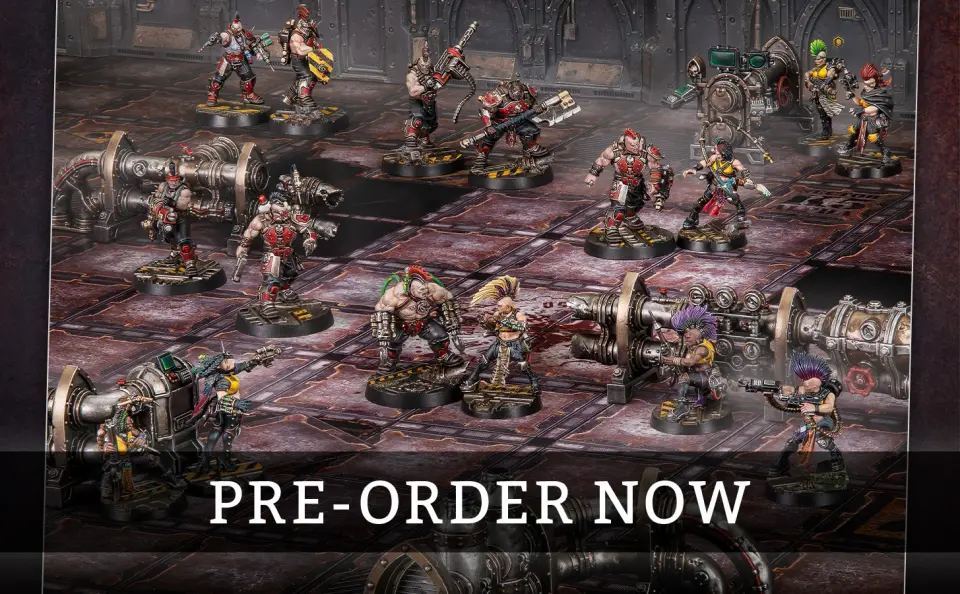 Necromunda’s New Edition Debuts with Core Set, Gangs, and Underhive Terrain
