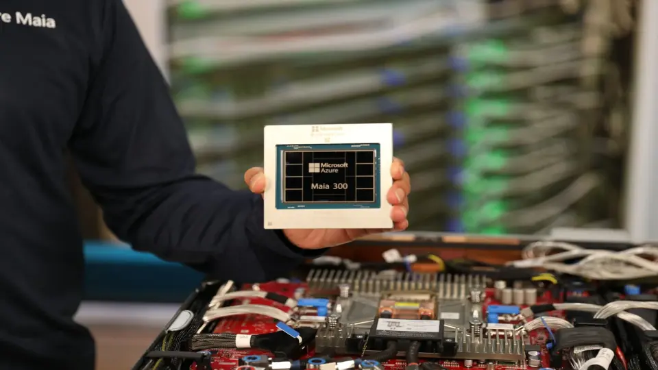 Microsoft commits to in-house Maia 300 chips for AI inference by 2027