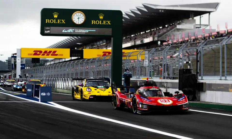 Alpine Leads Dry Fuji Practice as Ferrari Bets on Rain to Level Field