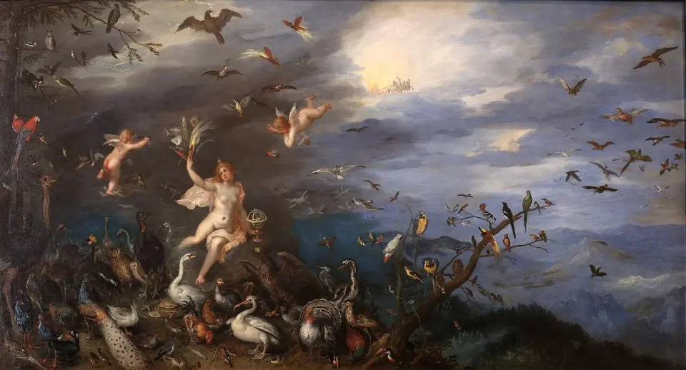 A 17th-Century Flemish Painting Hints at Bird-Hunting Bats