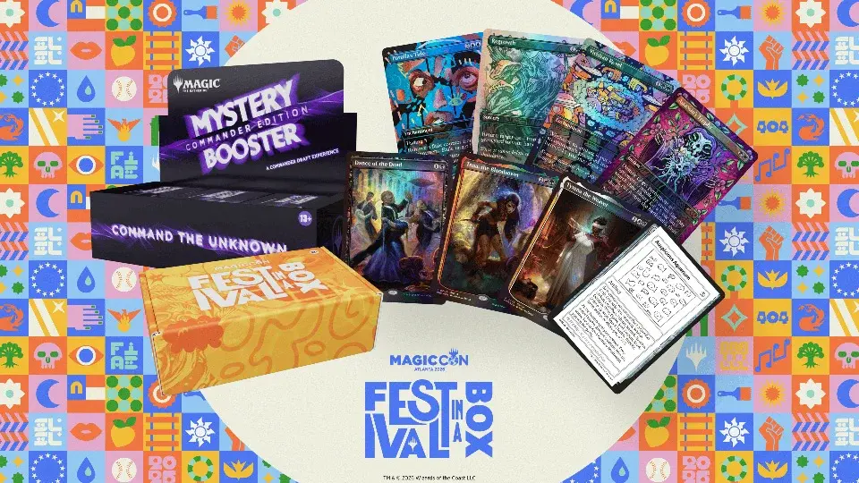 Secret Lair Unveils $250 Atlanta Box Featuring First Mystery Booster Commander Edition