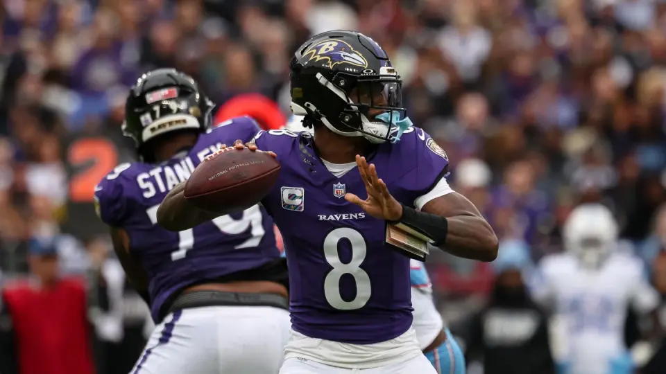 Lamar Jackson's Ankle Sprain Forces Ravens to Rely on Tyler Huntley for Falcons
