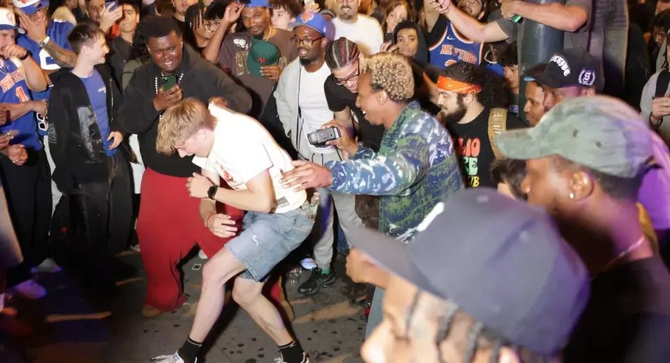 Midtown Crowds Roar After Knicks' Finals Loss, Police Make Arrests