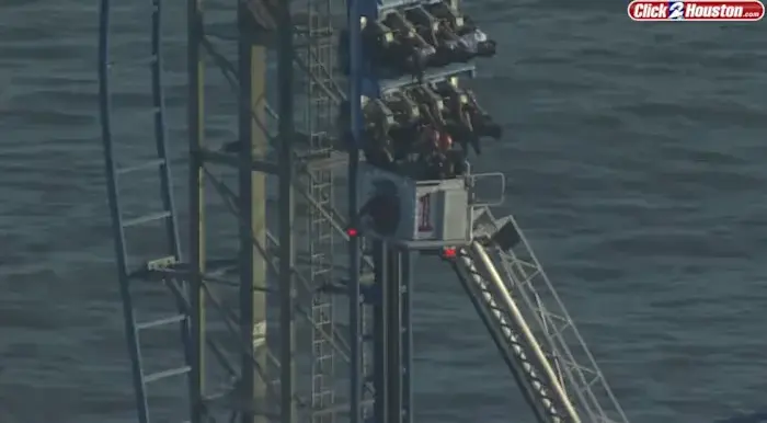 Eight students rescued after malfunction on Iron Shark at Galveston Pleasure Pier
