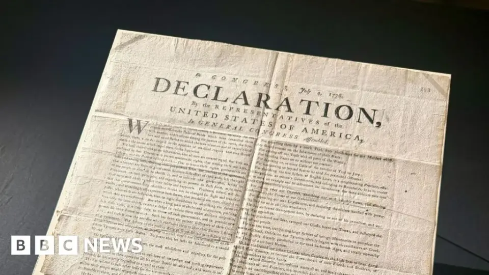 Volunteer uncovers a one-of-a-kind 1776 Declaration copy in UK archives