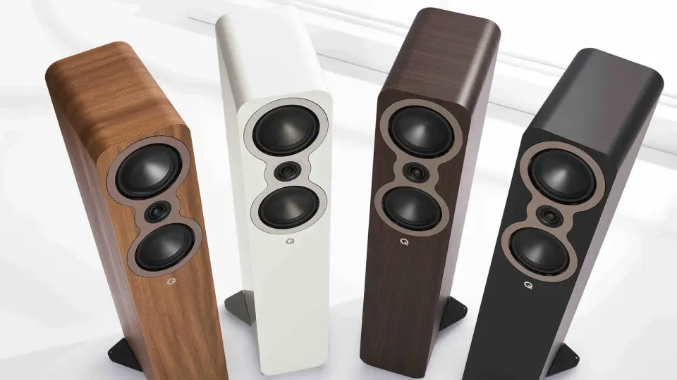 Q Acoustics 3040c brings flagship tech to a compact, affordable floorstanding speaker