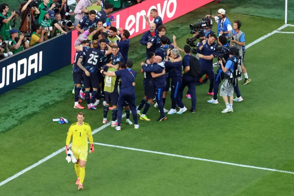 Paraguay shocks Germany on penalties to advance at the World Cup