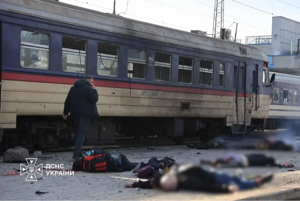 Jet-Powered Drone Strikes Dnipro Train Station, Killing 13 in Escalating Russian Campaign