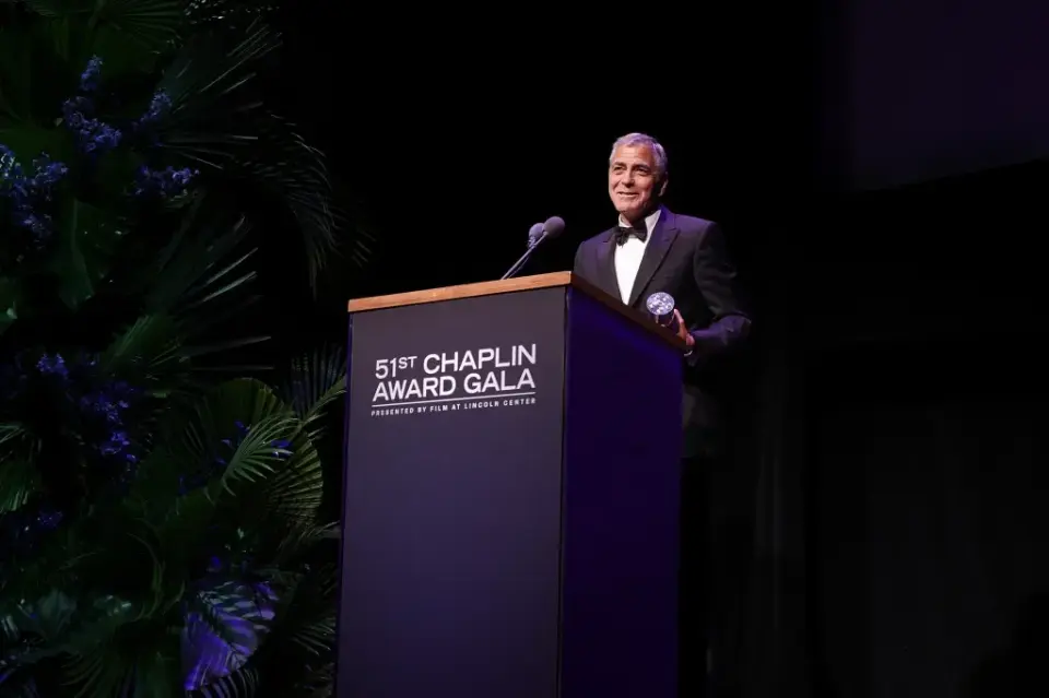 George Clooney Turns Chaplin Gala Into Call for Unity Amid MAGA Moment