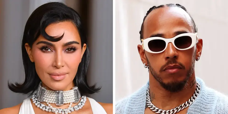 Kim Kardashian and Lewis Hamilton Heat Up Malibu Beach PDA