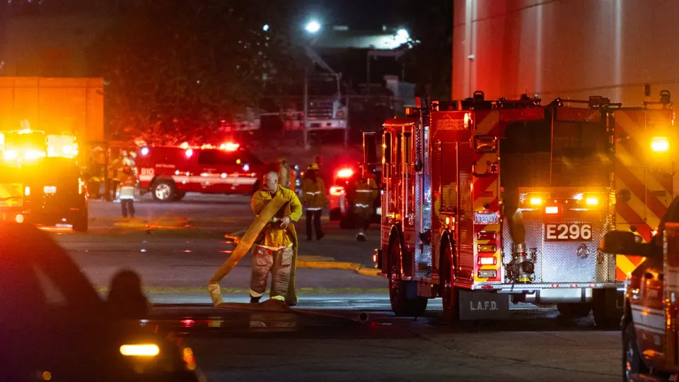 Chatsworth Tragedy: NBC4 Helicopter Crashes Over LA Bus Scene