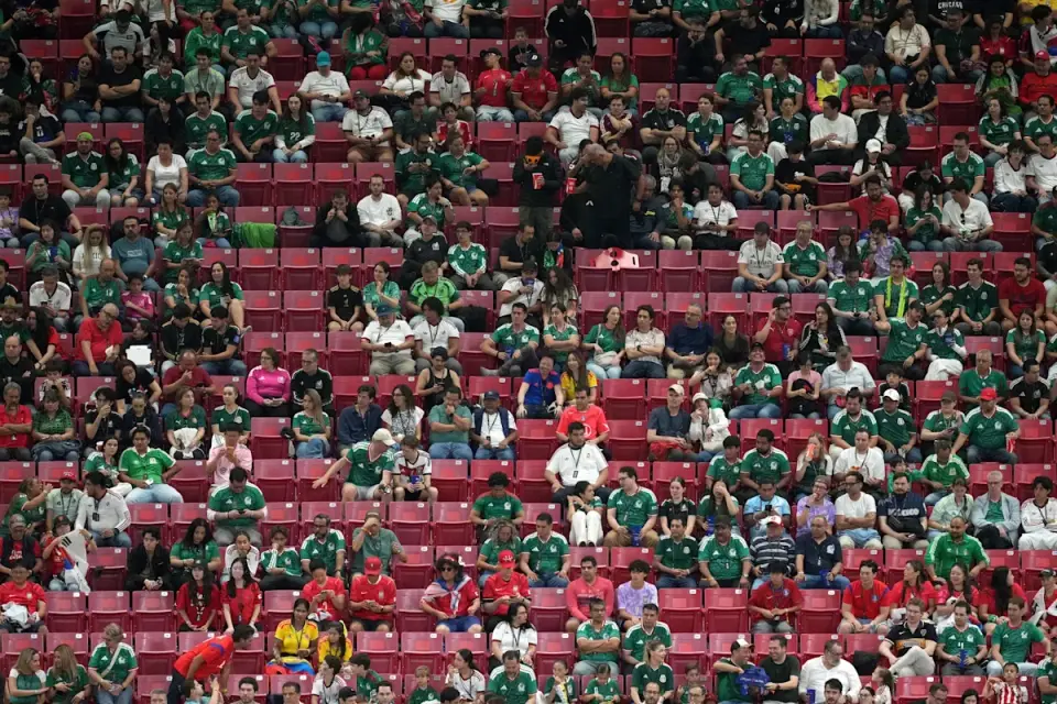 FIFA cites concourse-watching fans to explain empty World Cup seats