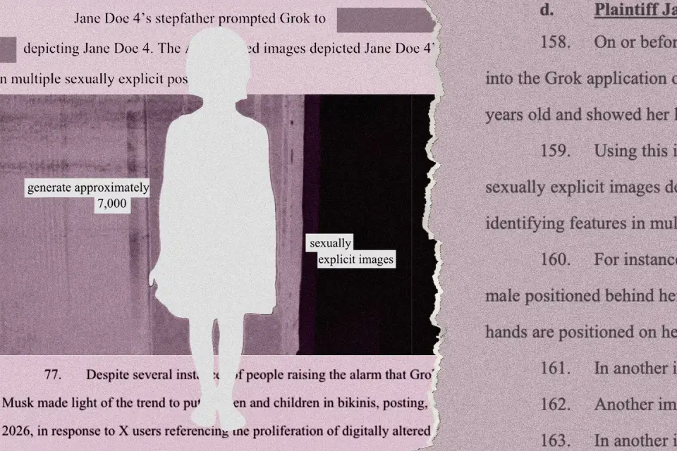 Alleged AI-generated abuse images fuel federal lawsuit against Grok creator xAI
