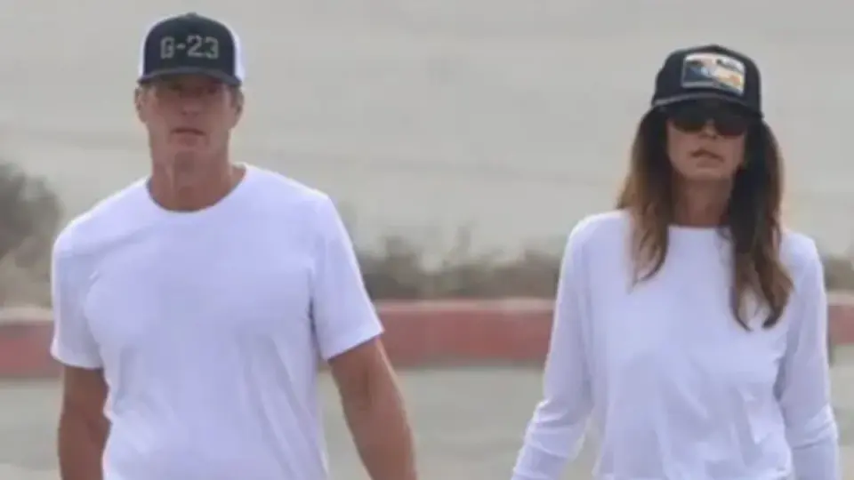 Crawford and Gerber Share First Public Walk in Malibu After Son's Tragic Death