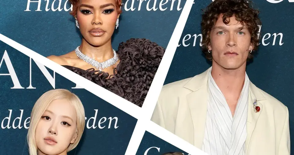 Celebrities Dazzle in Garden-Glitz at Tiffany & Co.’s Blue Book Gala