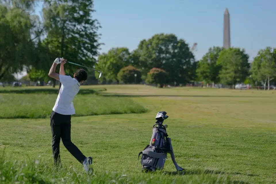 Court blocks Trump aides from cutting trees at DC’s East Potomac golf course without notice