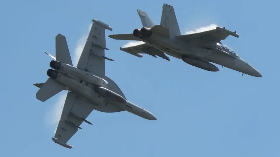 Two EA-18G Growlers Collide During Idaho Air Show; Crews Ejected Safely