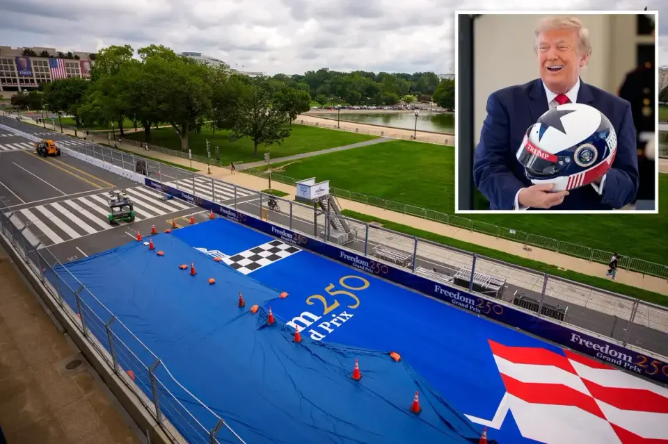 Trump to take honorary lap as DC hosts IndyCar Freedom 250