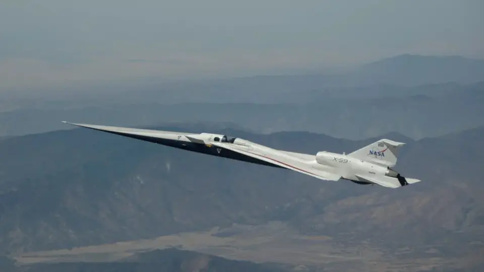 NASA X-59 Completes 25 Flights, Preparing for Critical Acoustic Tests