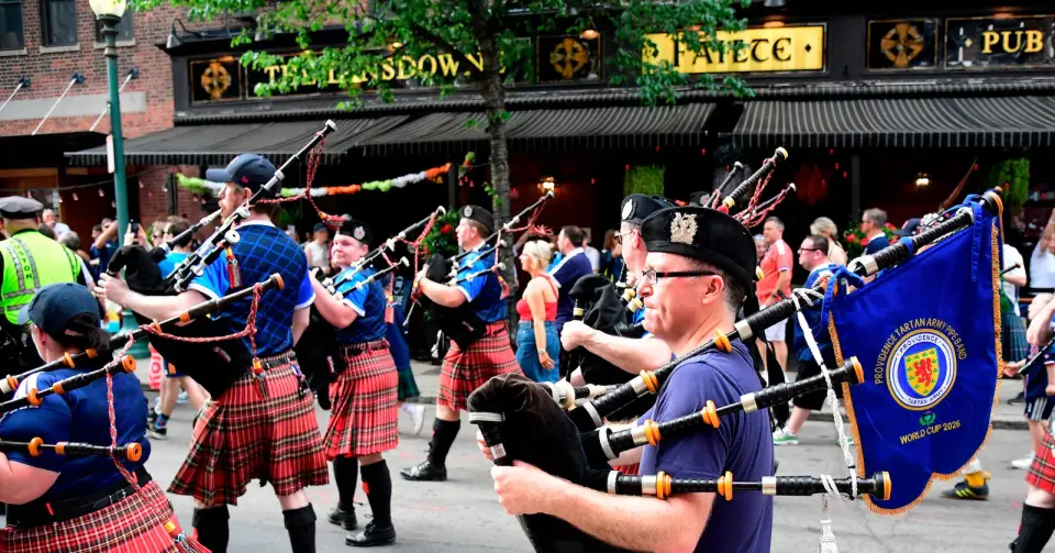 Scotland Fans Turn Boston Into a World Cup Pub Frenzy