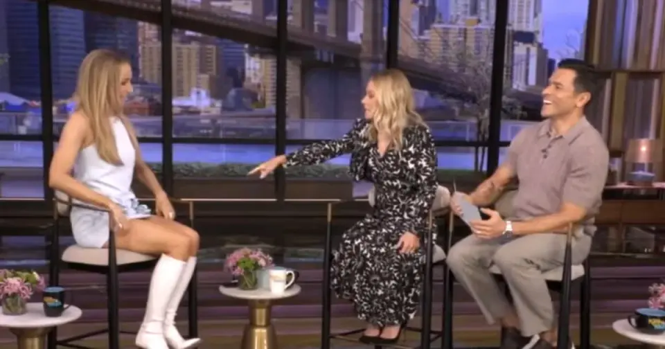 Nikki Glaser Flips a Live Wardrobe Slip into Comedy on Morning Show